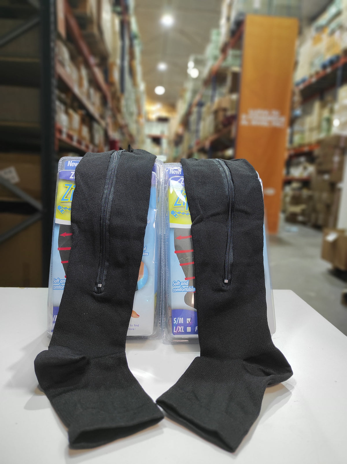 Media de Compresion 2pcs Negro - additional image 11