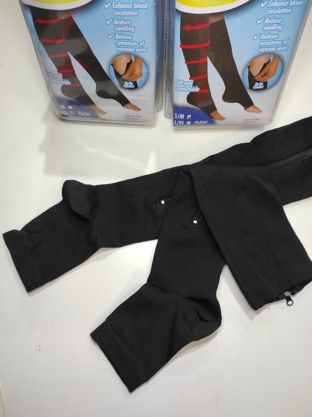 Media de Compresion 2pcs Negro - additional image 14